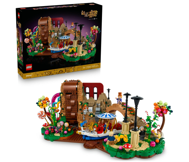 LEGO Ideas 21360 Willy Wonka i fabryka czekolady - 1418326 - zdjęcie 2